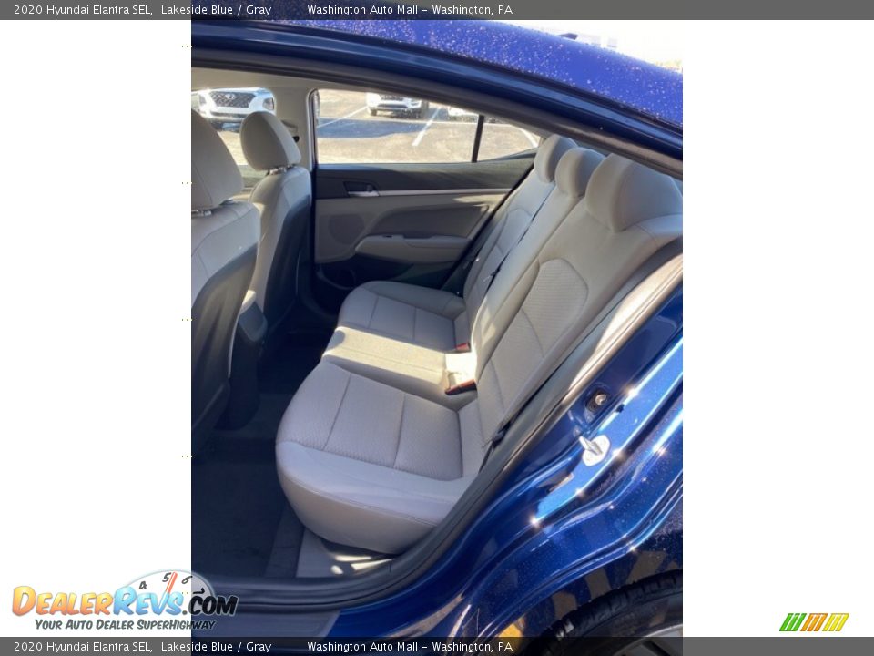 2020 Hyundai Elantra SEL Lakeside Blue / Gray Photo #20