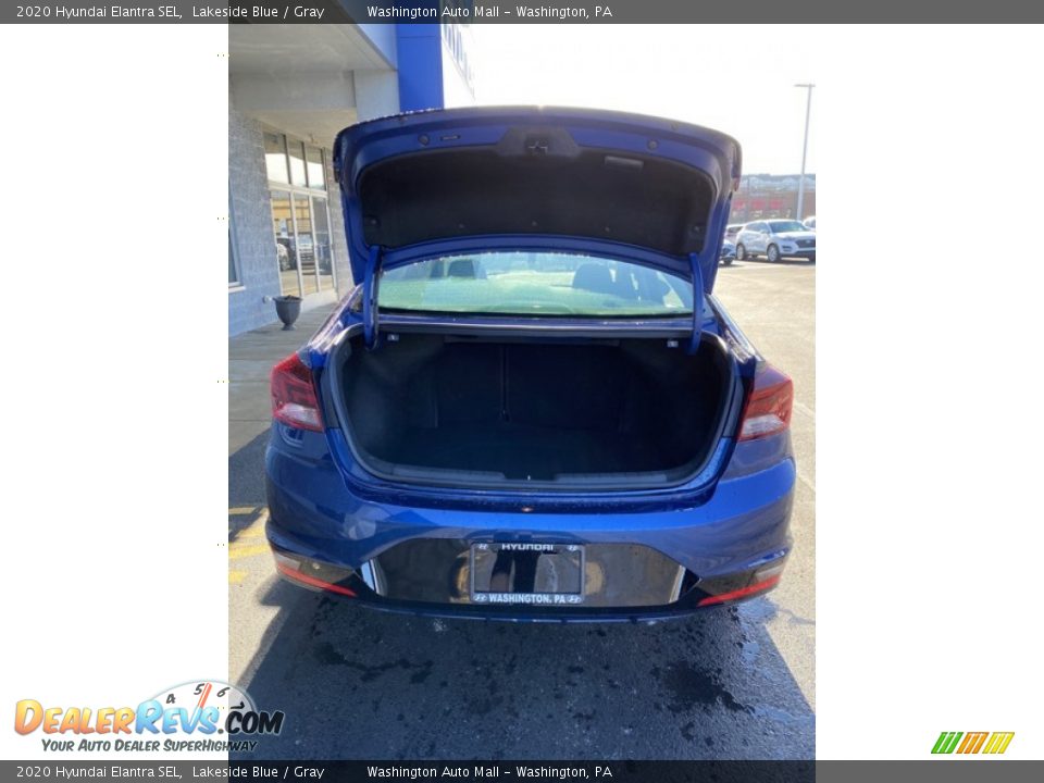 2020 Hyundai Elantra SEL Lakeside Blue / Gray Photo #21