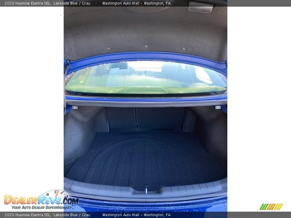 2020 Hyundai Elantra SEL Lakeside Blue / Gray Photo #22