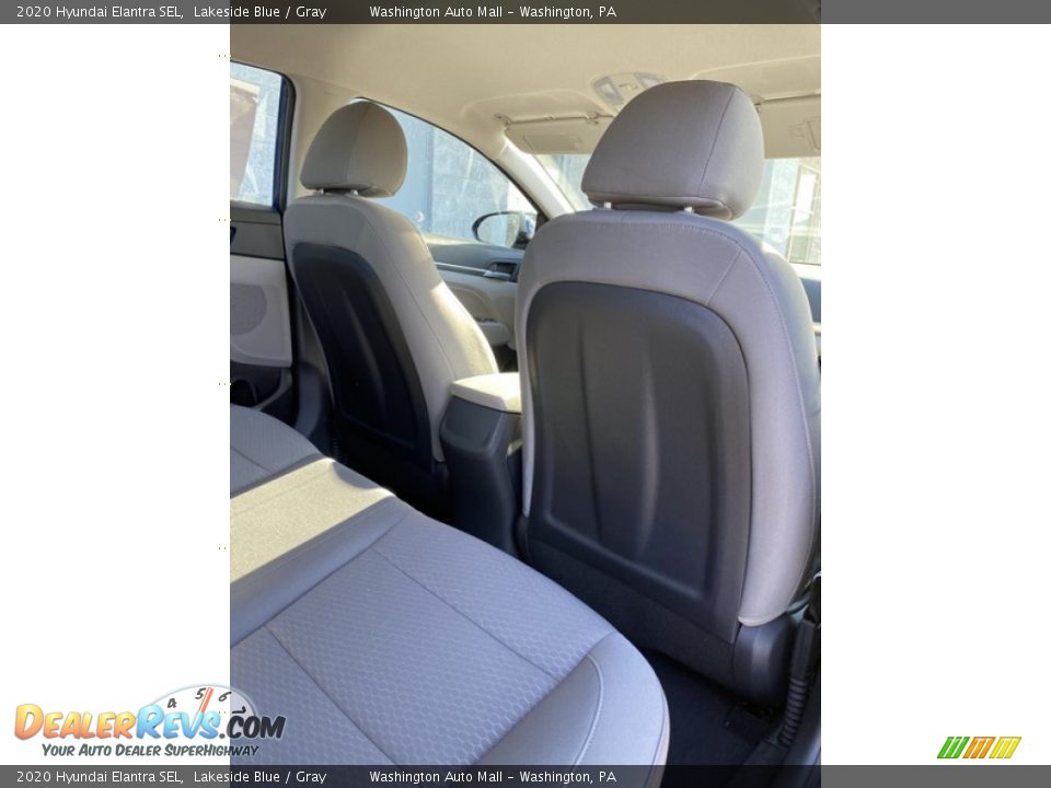 2020 Hyundai Elantra SEL Lakeside Blue / Gray Photo #23