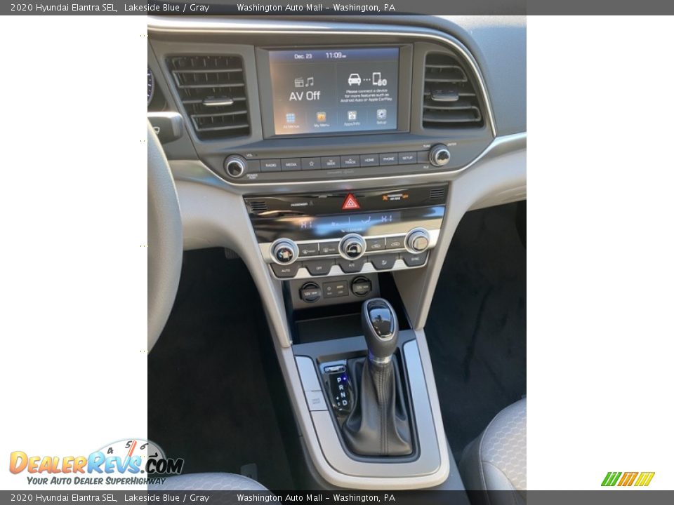 2020 Hyundai Elantra SEL Lakeside Blue / Gray Photo #28