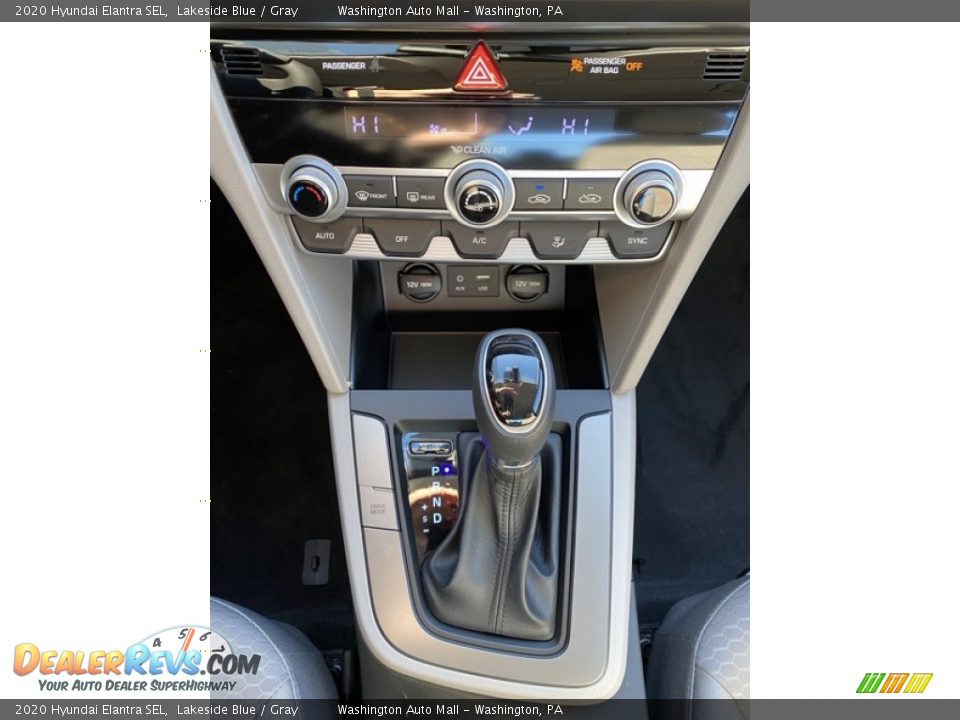 2020 Hyundai Elantra SEL Lakeside Blue / Gray Photo #30