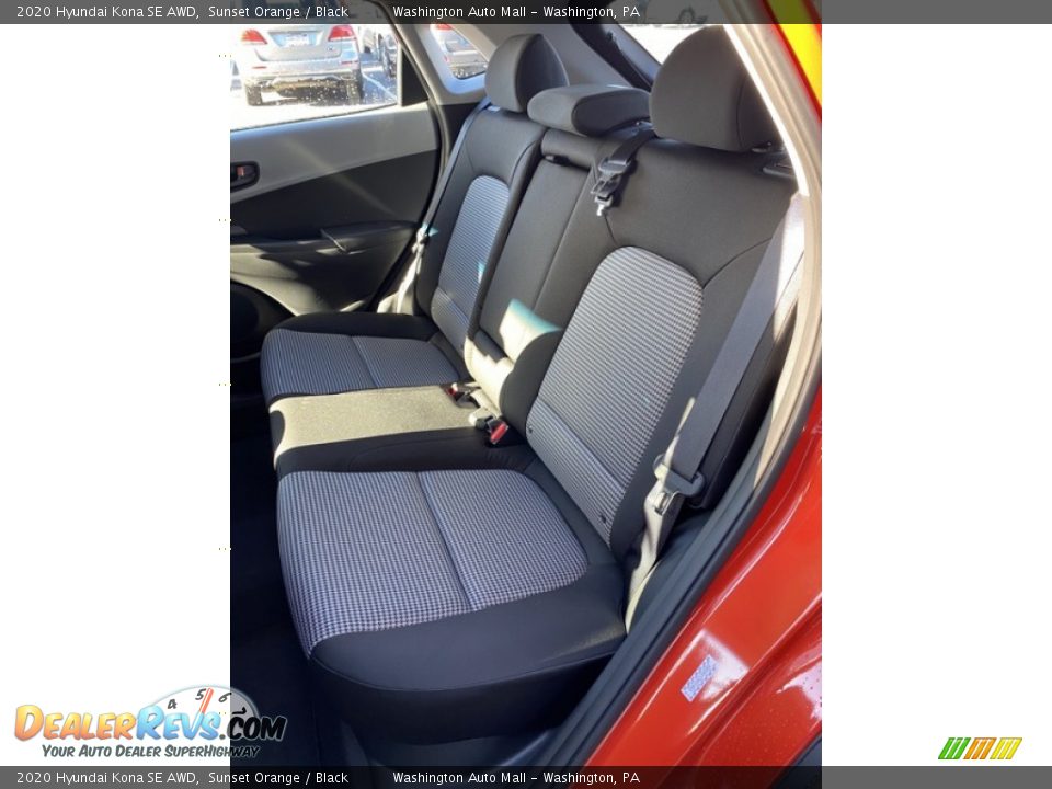 2020 Hyundai Kona SE AWD Sunset Orange / Black Photo #19