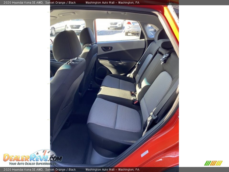 2020 Hyundai Kona SE AWD Sunset Orange / Black Photo #20