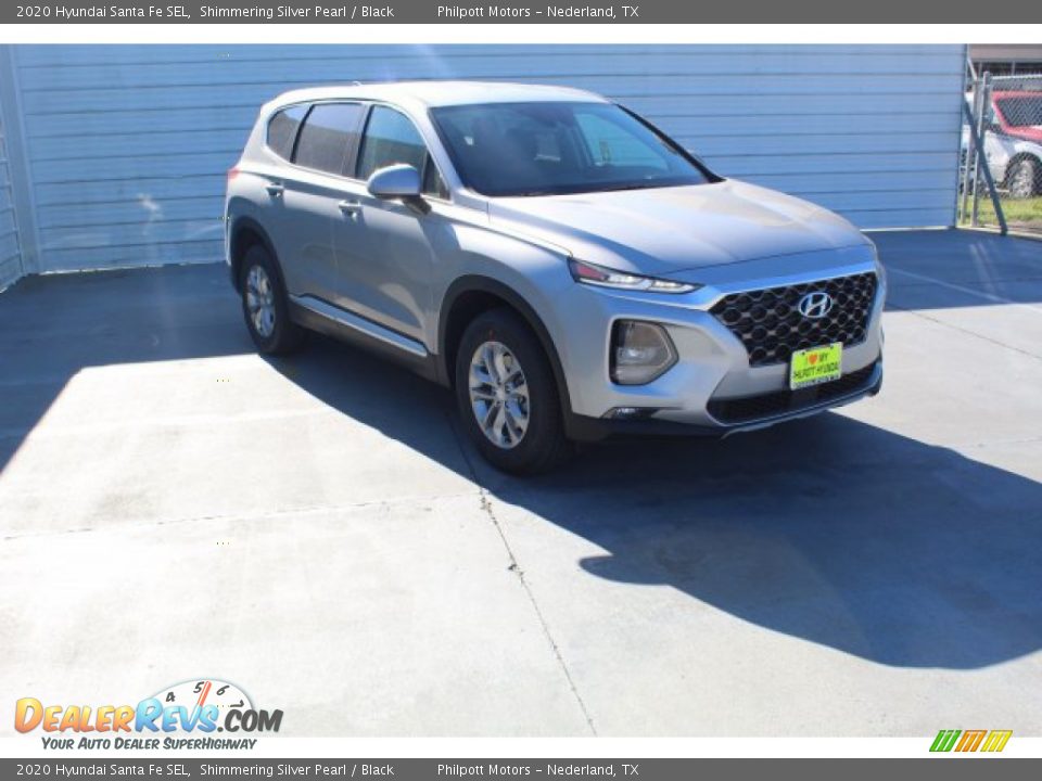 2020 Hyundai Santa Fe SEL Shimmering Silver Pearl / Black Photo #2
