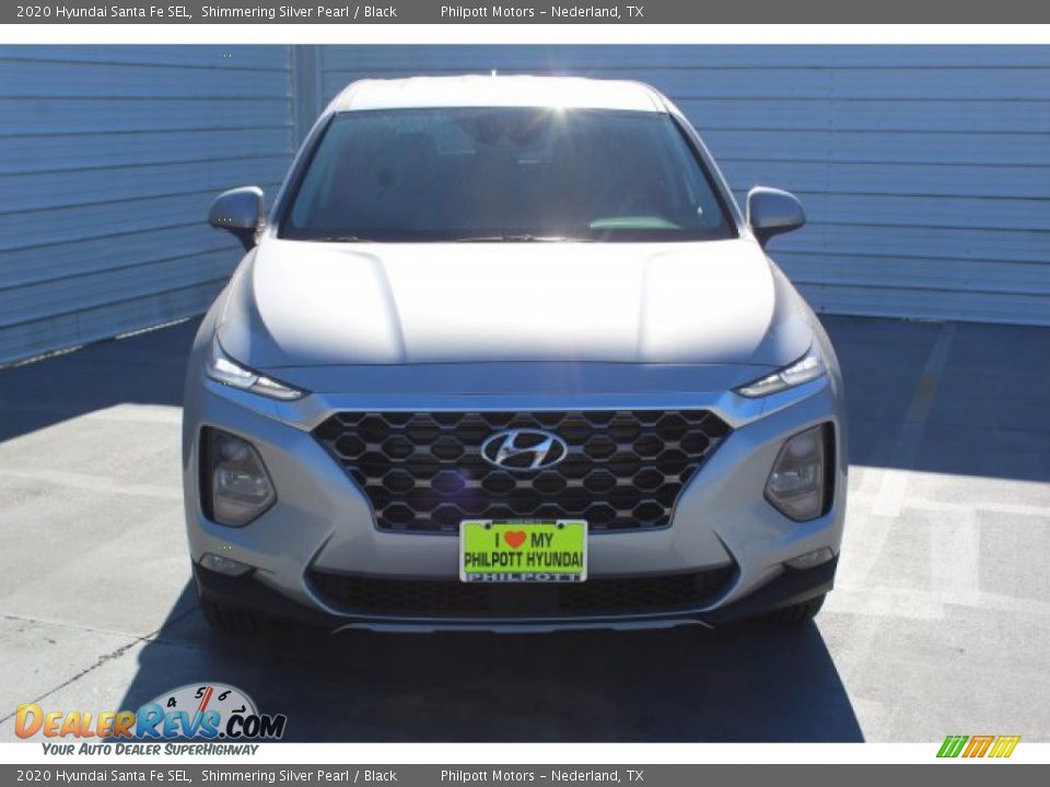 2020 Hyundai Santa Fe SEL Shimmering Silver Pearl / Black Photo #3