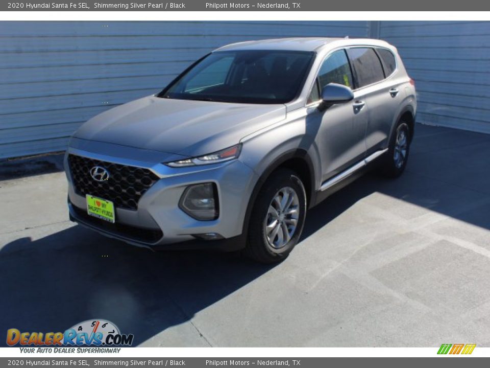2020 Hyundai Santa Fe SEL Shimmering Silver Pearl / Black Photo #4