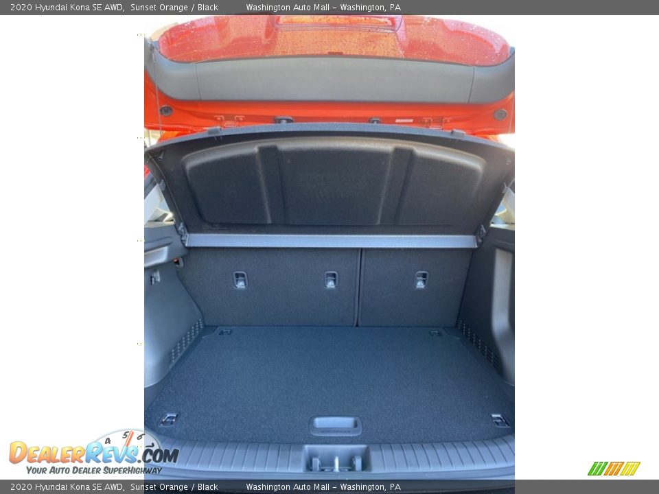2020 Hyundai Kona SE AWD Sunset Orange / Black Photo #22