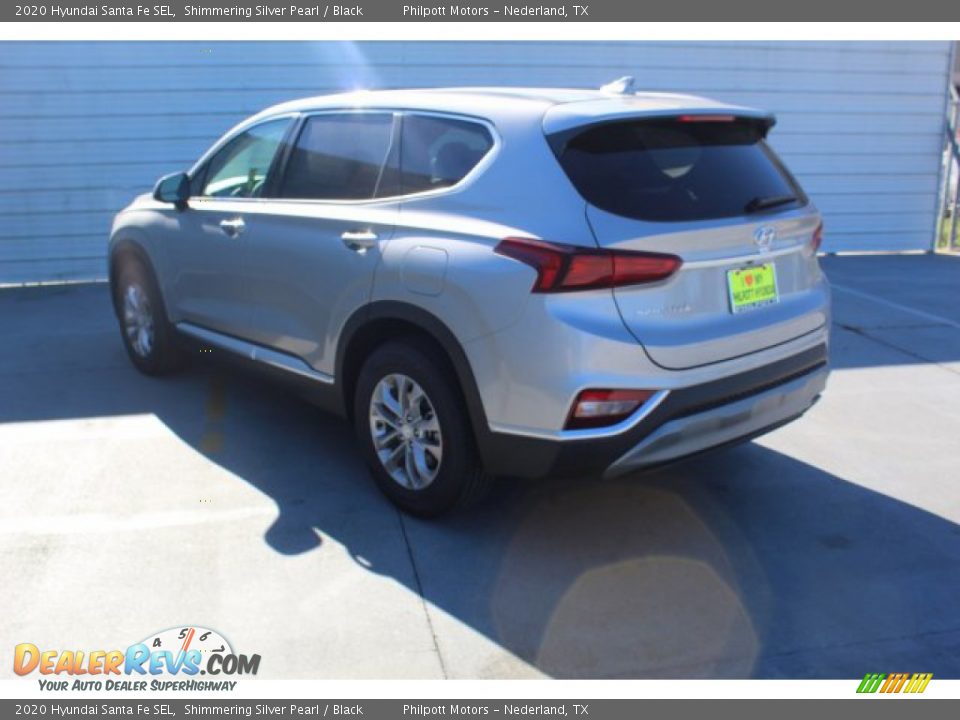 2020 Hyundai Santa Fe SEL Shimmering Silver Pearl / Black Photo #6