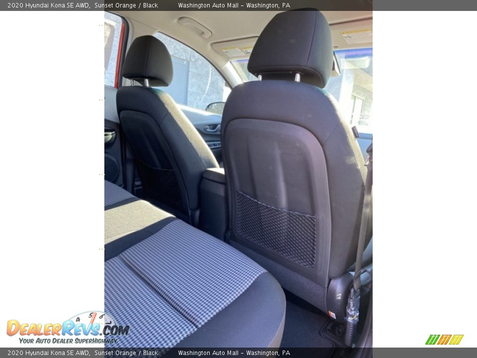 2020 Hyundai Kona SE AWD Sunset Orange / Black Photo #24