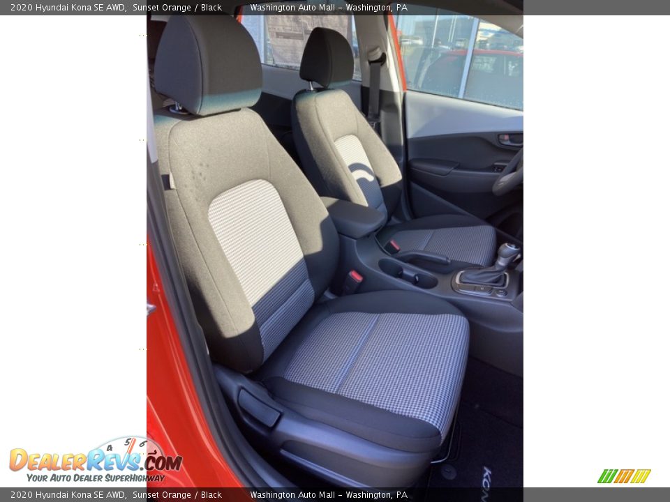 2020 Hyundai Kona SE AWD Sunset Orange / Black Photo #25