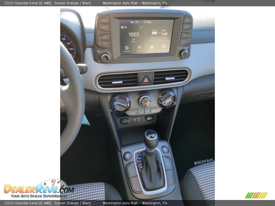 2020 Hyundai Kona SE AWD Sunset Orange / Black Photo #29