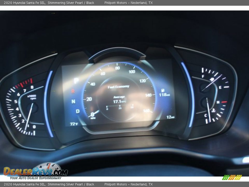 2020 Hyundai Santa Fe SEL Shimmering Silver Pearl / Black Photo #14
