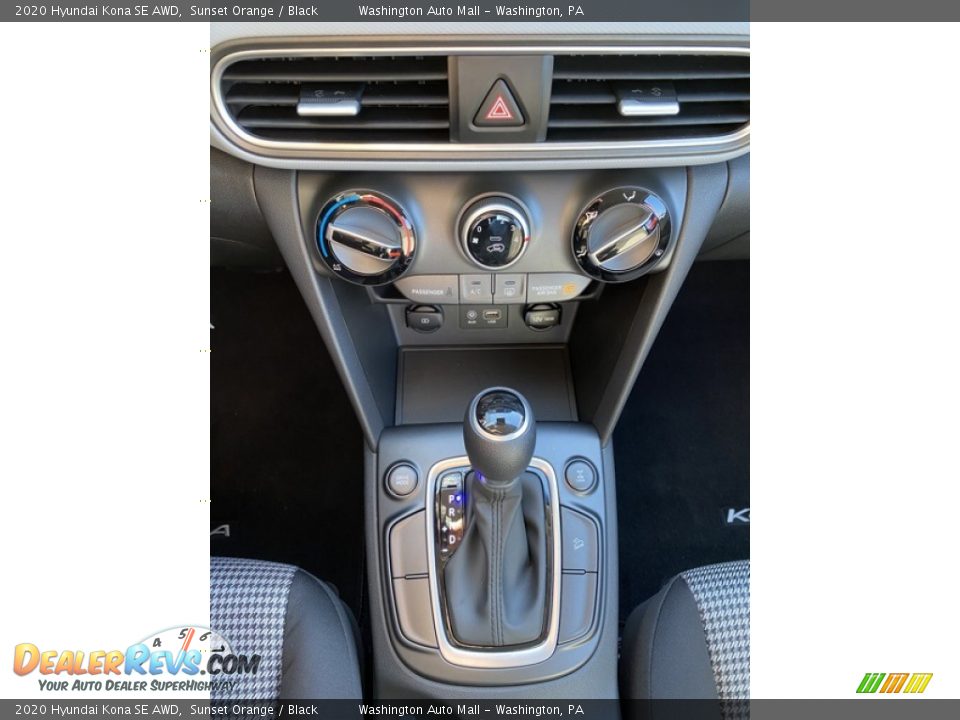2020 Hyundai Kona SE AWD Sunset Orange / Black Photo #31