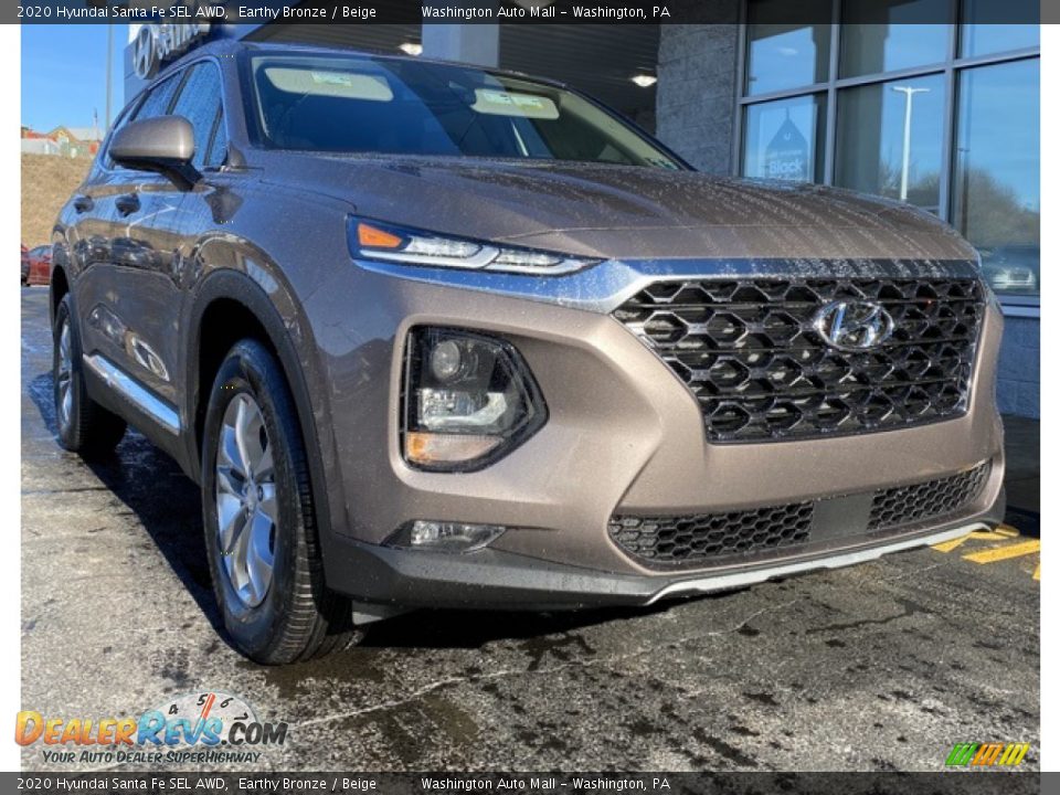 2020 Hyundai Santa Fe SEL AWD Earthy Bronze / Beige Photo #1