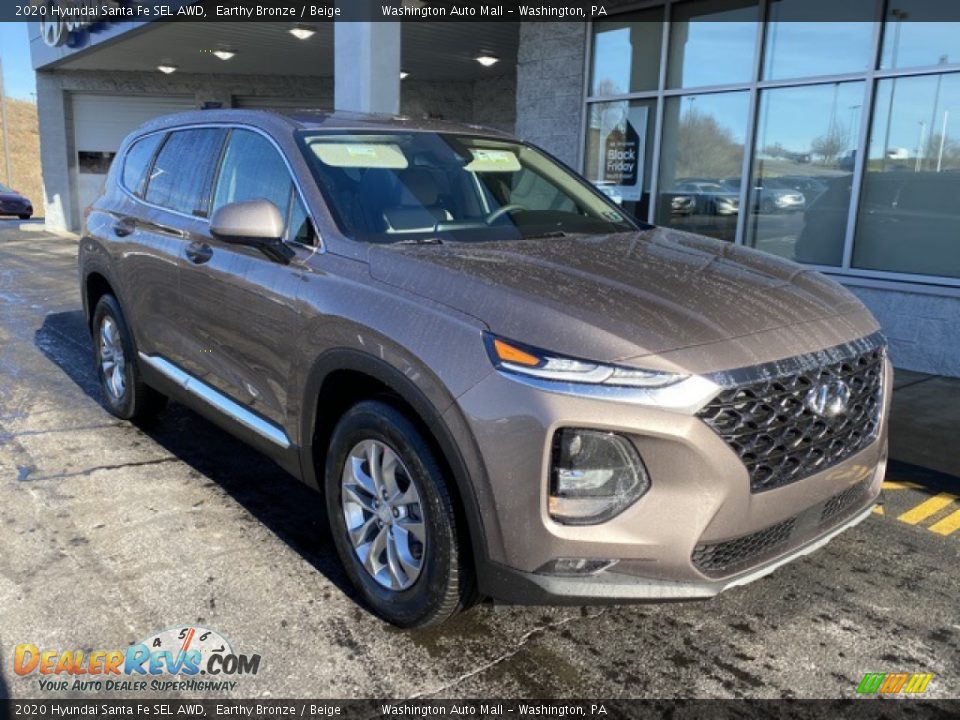 2020 Hyundai Santa Fe SEL AWD Earthy Bronze / Beige Photo #2