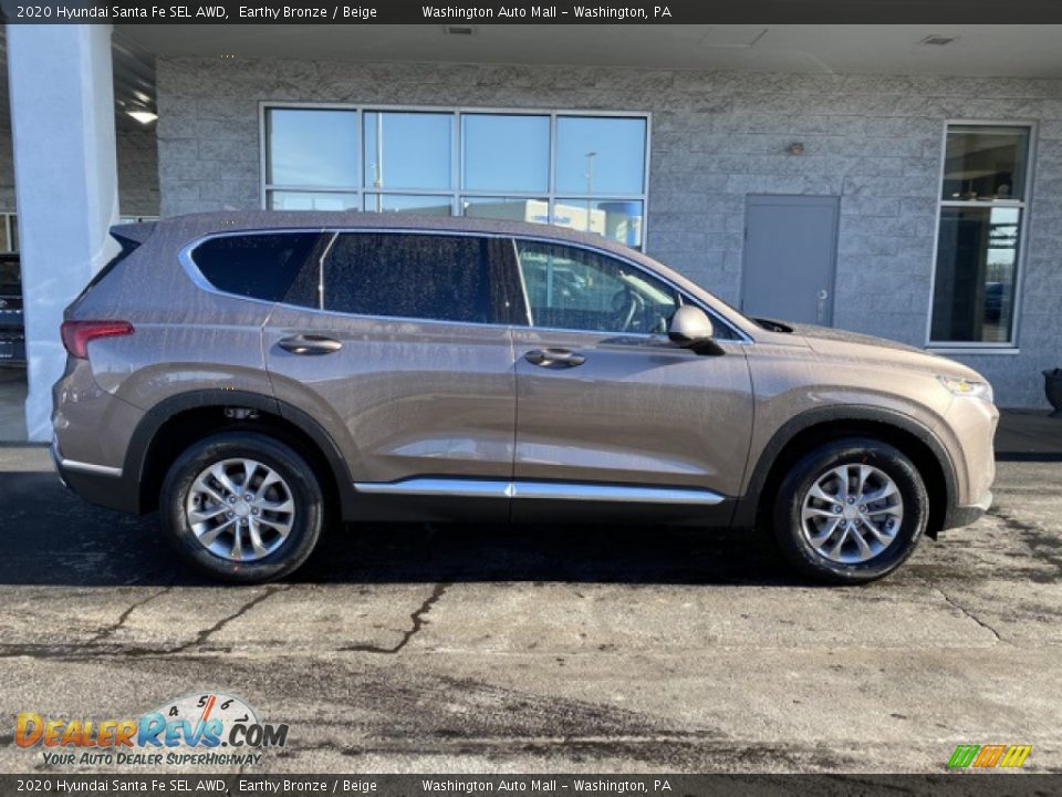 2020 Hyundai Santa Fe SEL AWD Earthy Bronze / Beige Photo #3