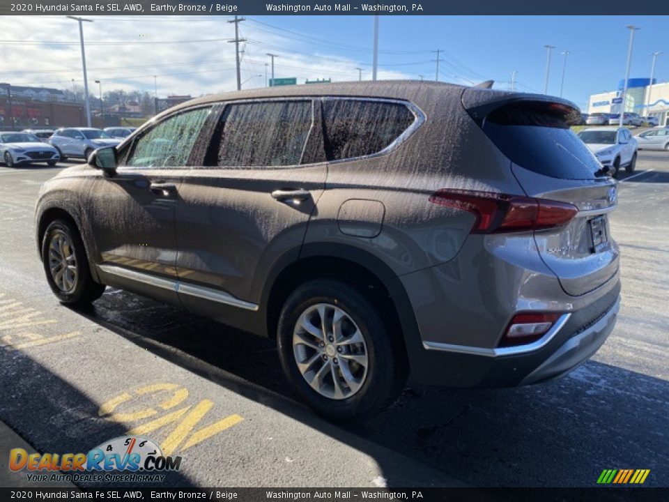 2020 Hyundai Santa Fe SEL AWD Earthy Bronze / Beige Photo #6