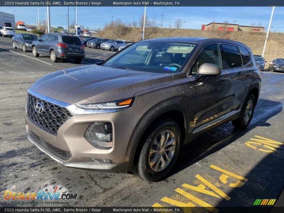 2020 Hyundai Santa Fe SEL AWD Earthy Bronze / Beige Photo #7