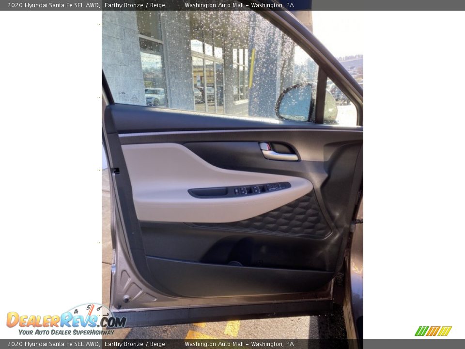 2020 Hyundai Santa Fe SEL AWD Earthy Bronze / Beige Photo #11