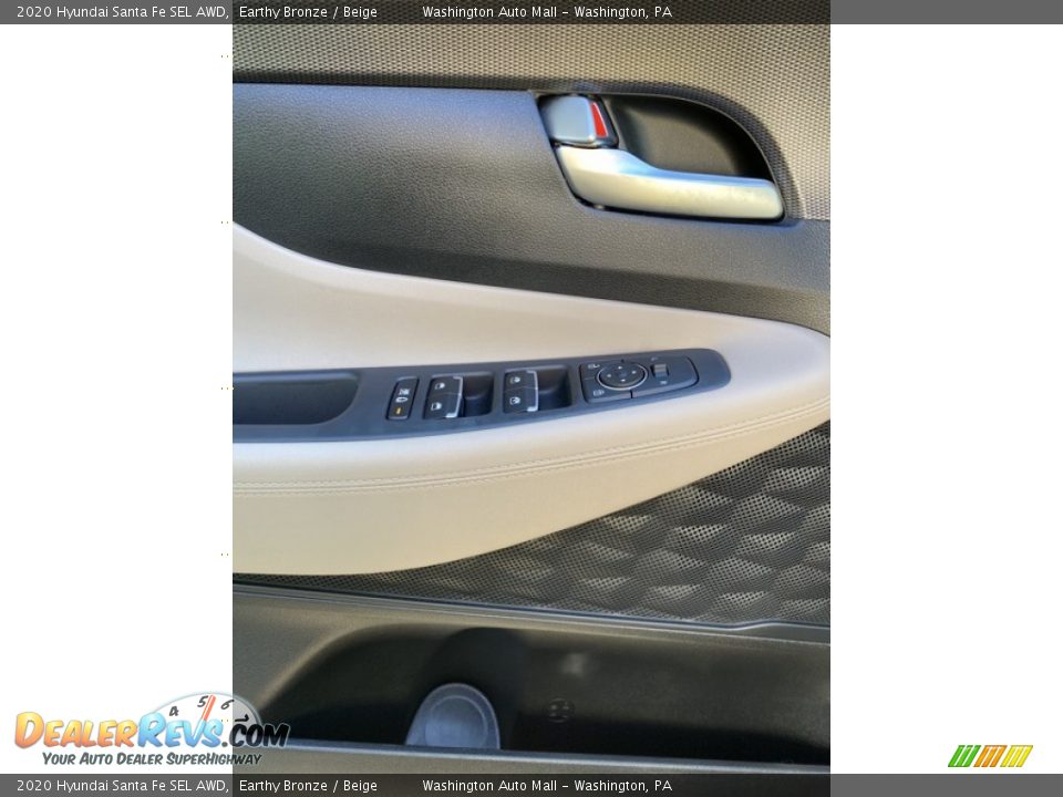 2020 Hyundai Santa Fe SEL AWD Earthy Bronze / Beige Photo #12