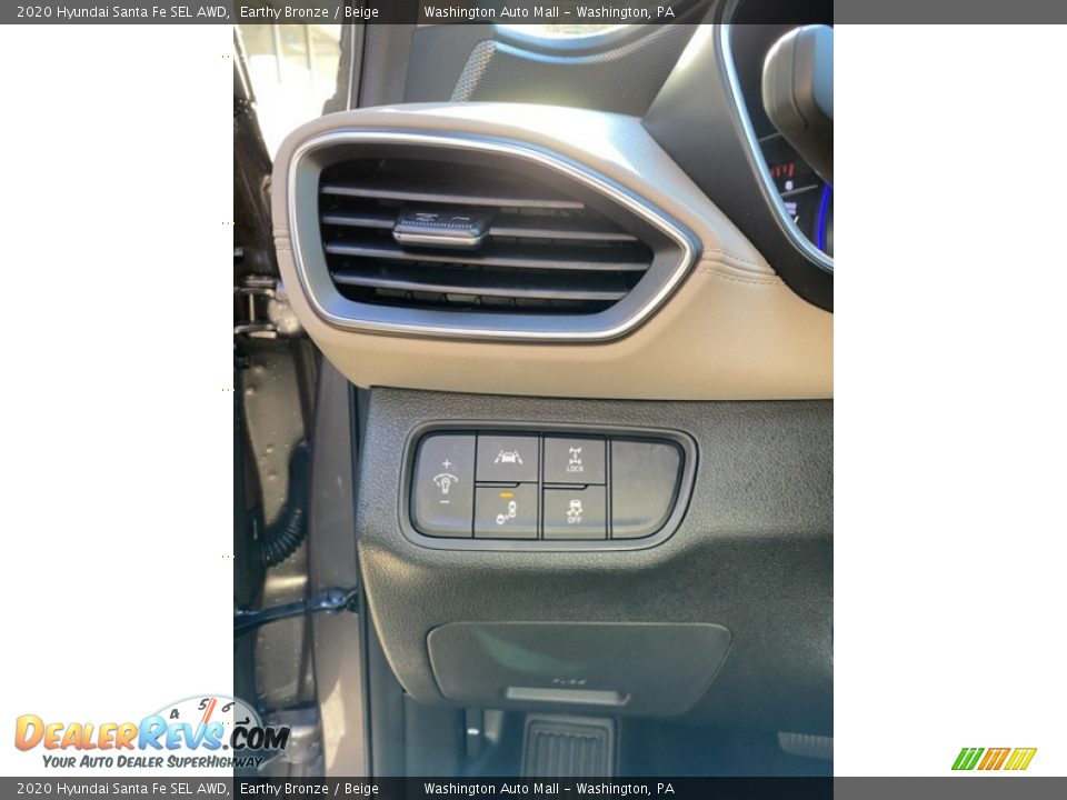 2020 Hyundai Santa Fe SEL AWD Earthy Bronze / Beige Photo #13