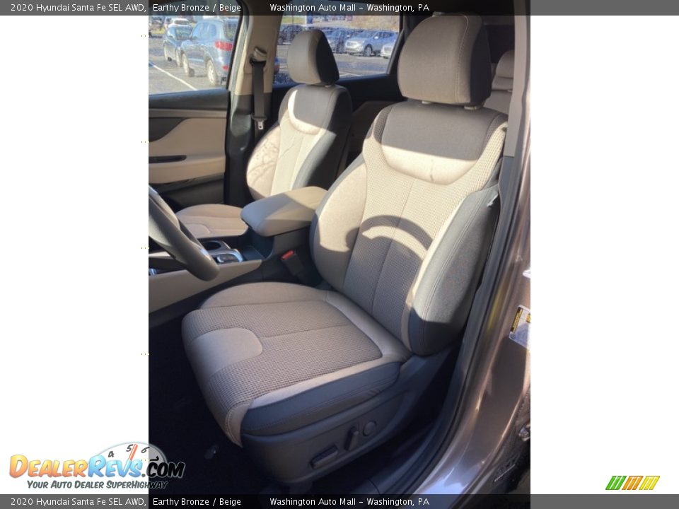 2020 Hyundai Santa Fe SEL AWD Earthy Bronze / Beige Photo #15