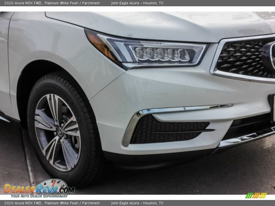 2020 Acura MDX FWD Platinum White Pearl / Parchment Photo #11