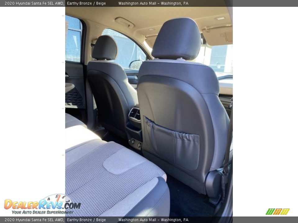 2020 Hyundai Santa Fe SEL AWD Earthy Bronze / Beige Photo #24