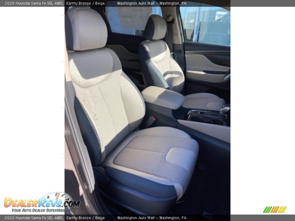 2020 Hyundai Santa Fe SEL AWD Earthy Bronze / Beige Photo #25