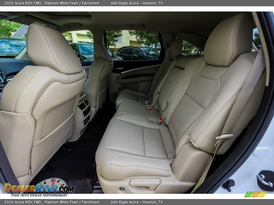 Rear Seat of 2020 Acura MDX FWD Photo #18