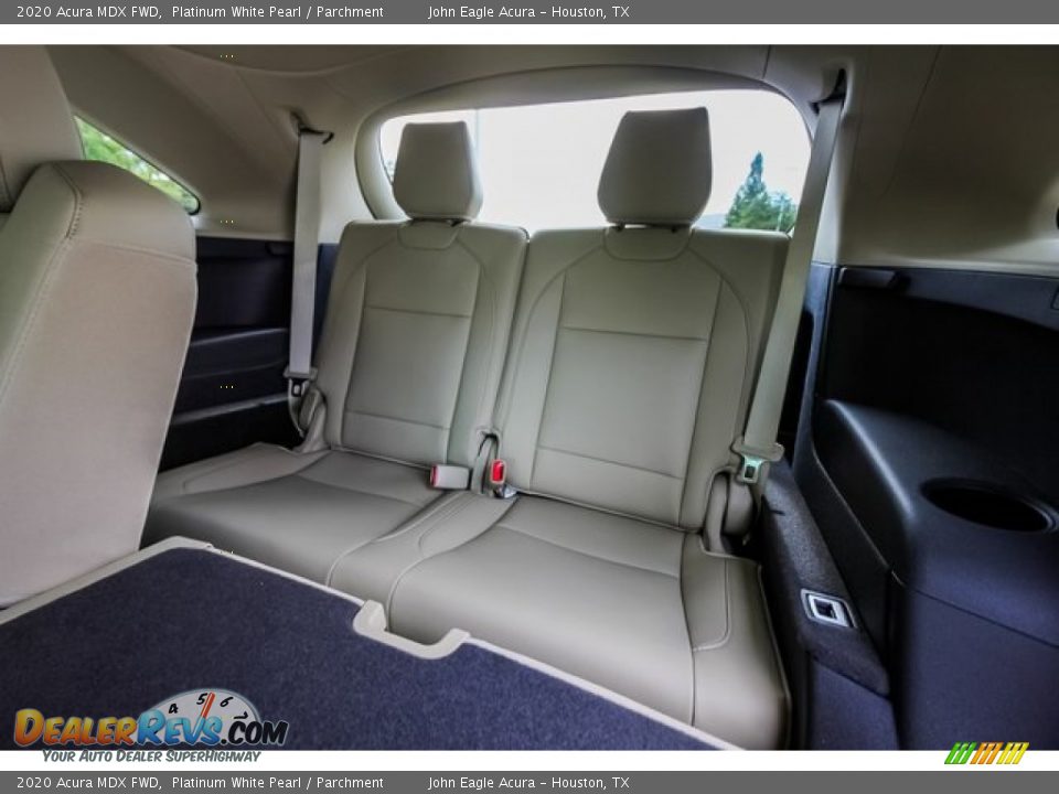 Rear Seat of 2020 Acura MDX FWD Photo #19