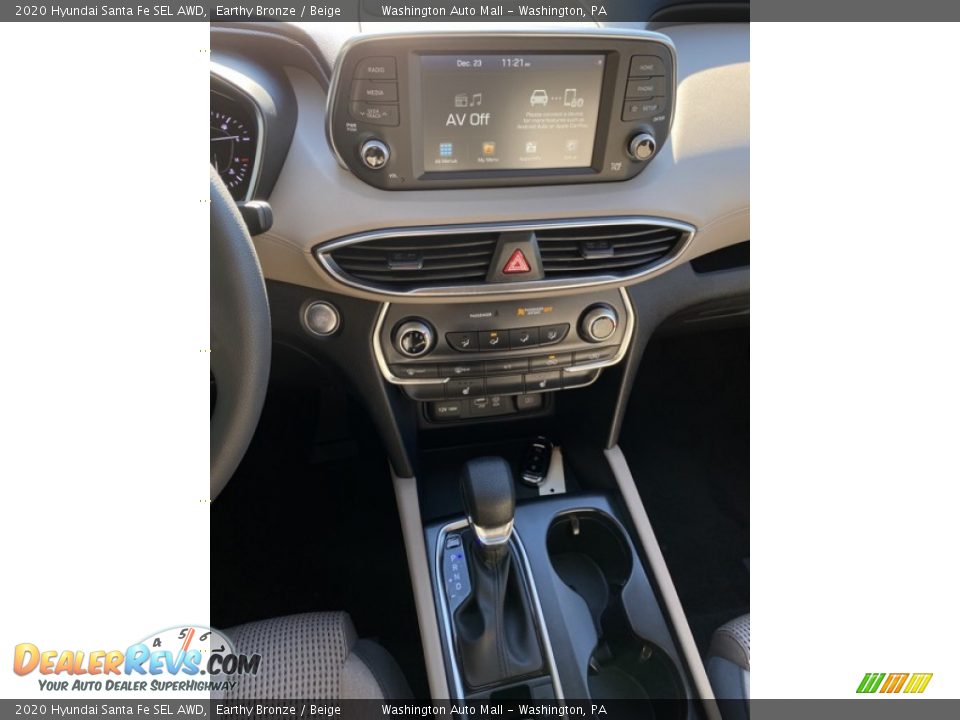2020 Hyundai Santa Fe SEL AWD Earthy Bronze / Beige Photo #29