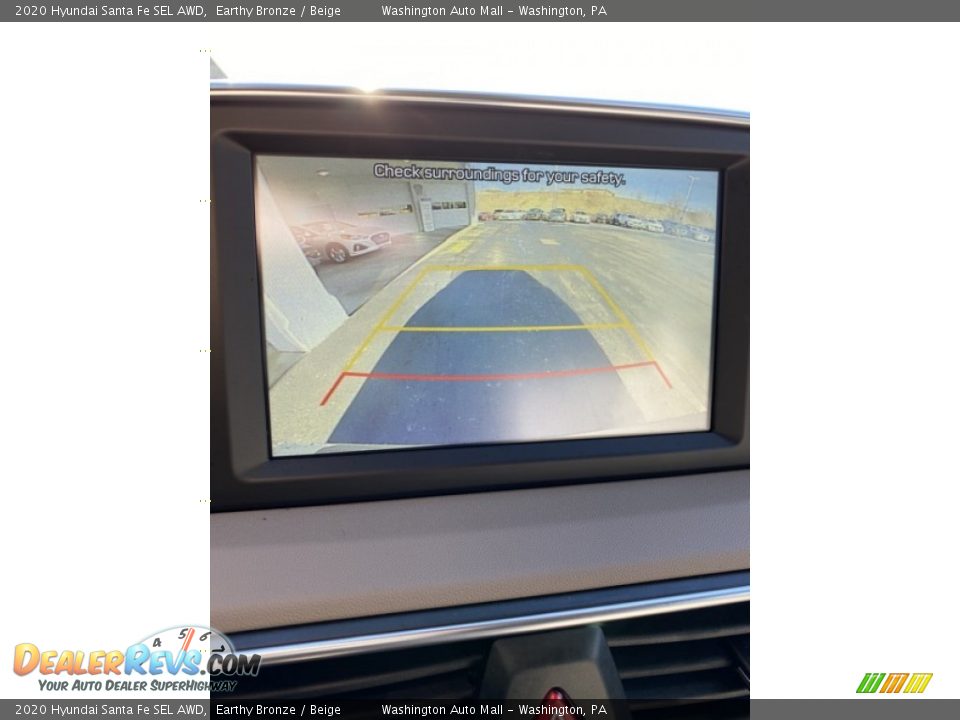 2020 Hyundai Santa Fe SEL AWD Earthy Bronze / Beige Photo #30
