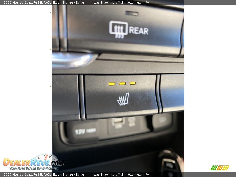 2020 Hyundai Santa Fe SEL AWD Earthy Bronze / Beige Photo #34