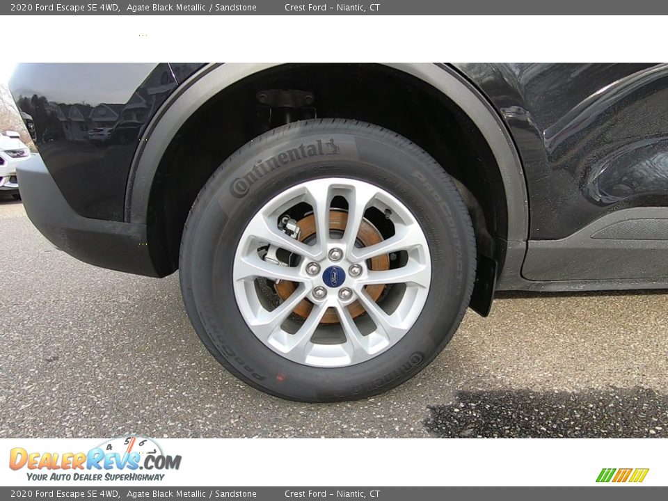 2020 Ford Escape SE 4WD Agate Black Metallic / Sandstone Photo #23