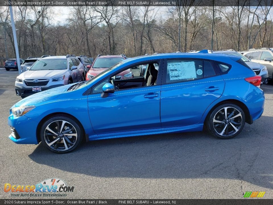 Ocean Blue Pearl 2020 Subaru Impreza Sport 5-Door Photo #3