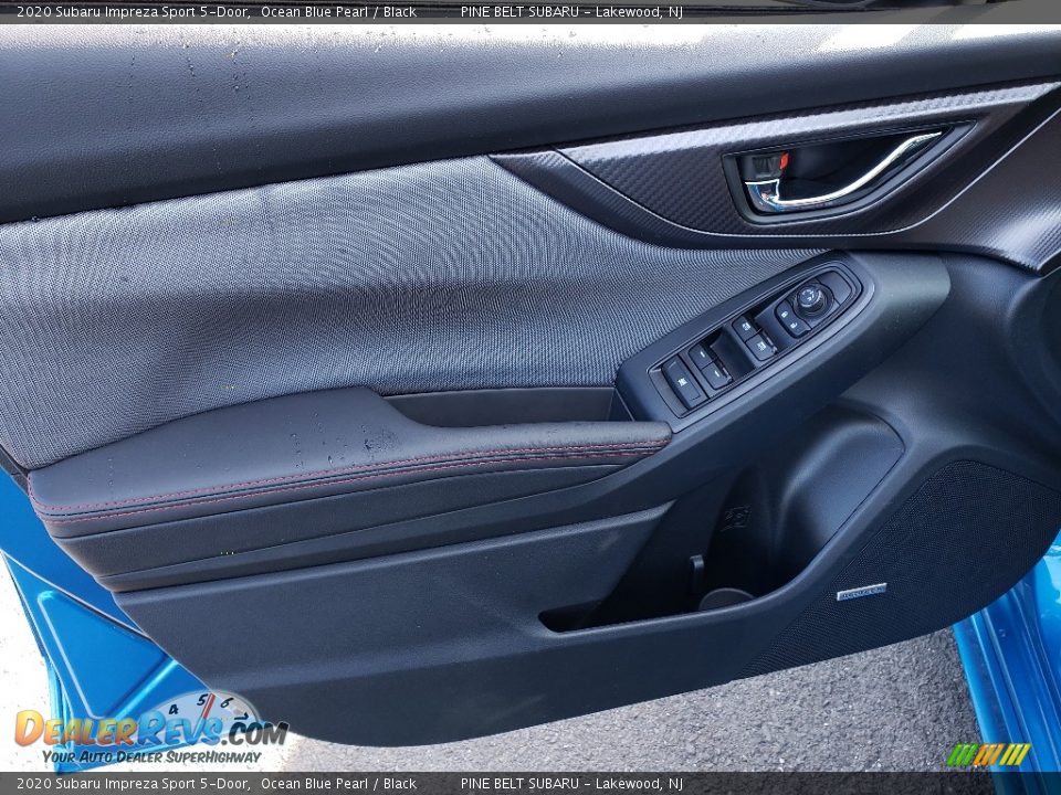 2020 Subaru Impreza Sport 5-Door Ocean Blue Pearl / Black Photo #8