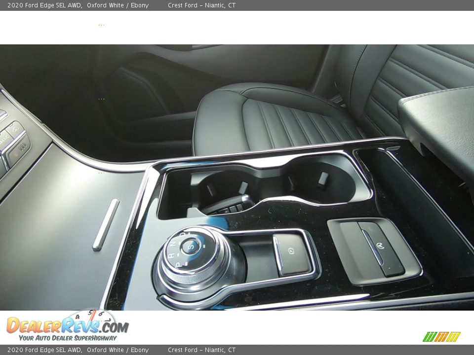 2020 Ford Edge SEL AWD Oxford White / Ebony Photo #17