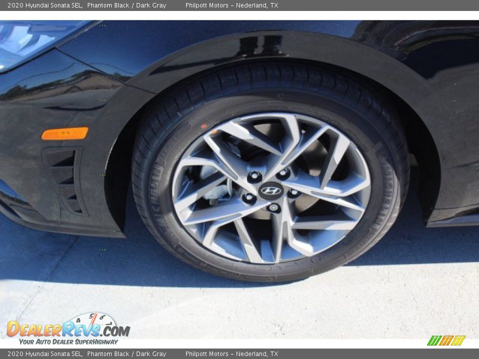2020 Hyundai Sonata SEL Phantom Black / Dark Gray Photo #5