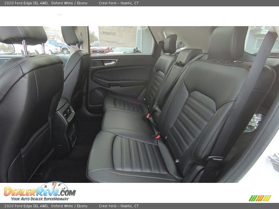 2020 Ford Edge SEL AWD Oxford White / Ebony Photo #19