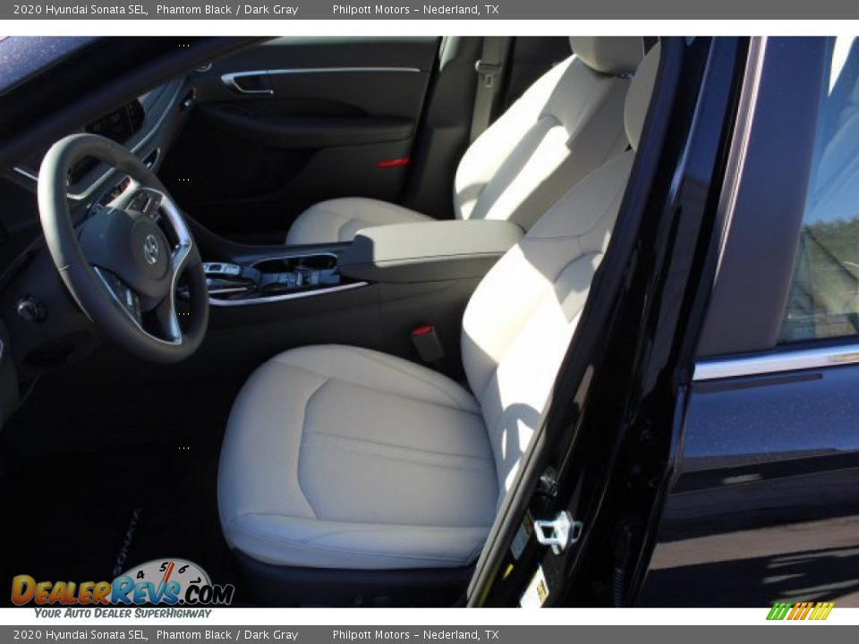 2020 Hyundai Sonata SEL Phantom Black / Dark Gray Photo #10