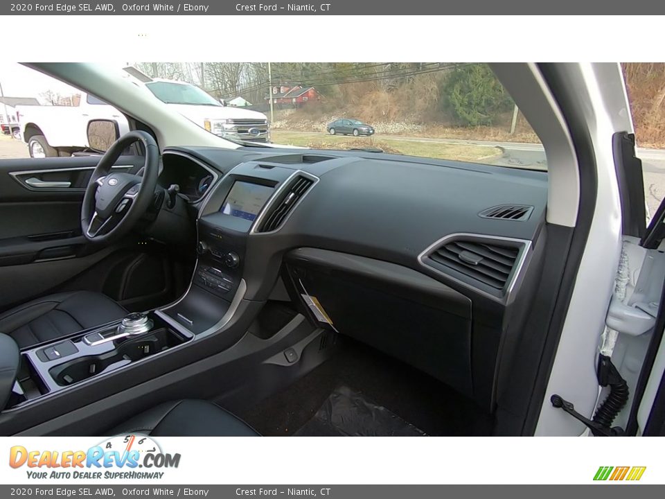 2020 Ford Edge SEL AWD Oxford White / Ebony Photo #26
