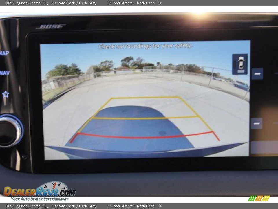 2020 Hyundai Sonata SEL Phantom Black / Dark Gray Photo #19