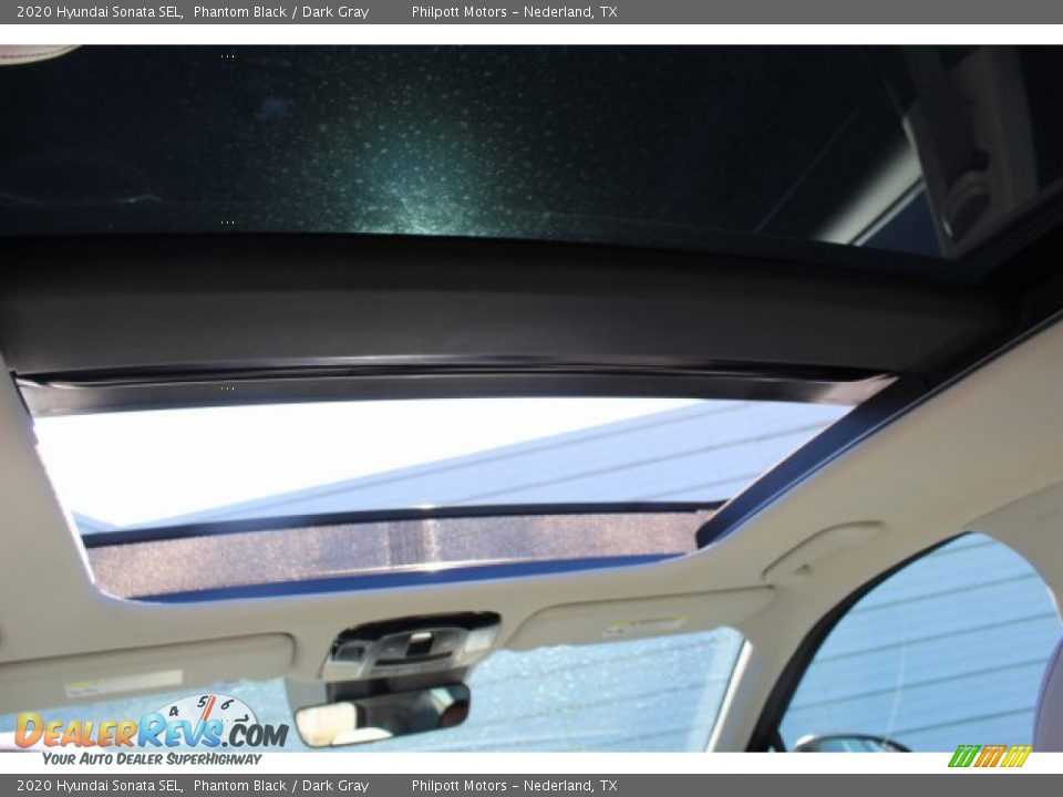 2020 Hyundai Sonata SEL Phantom Black / Dark Gray Photo #24