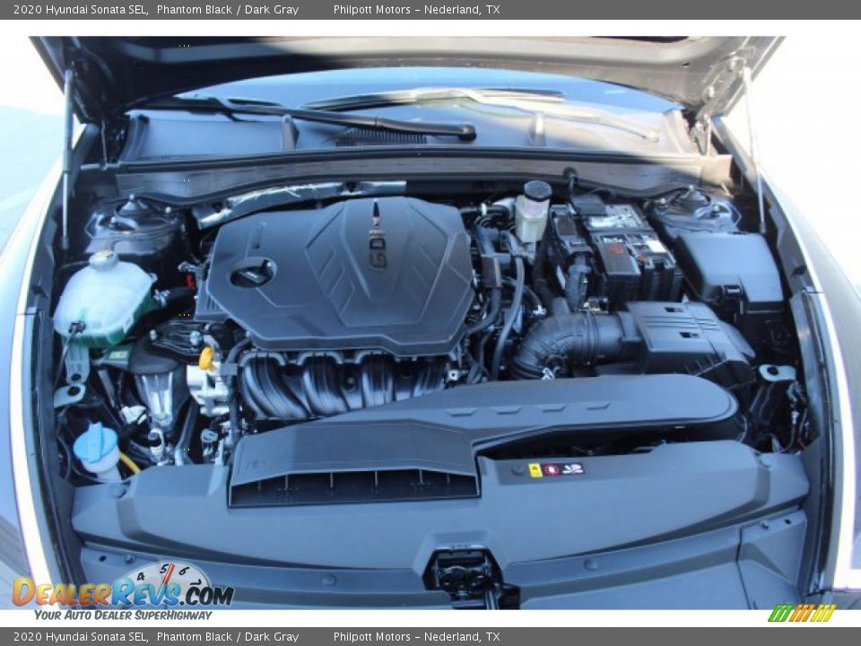 2020 Hyundai Sonata SEL Phantom Black / Dark Gray Photo #26