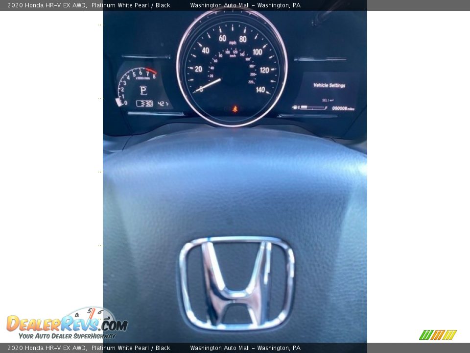 2020 Honda HR-V EX AWD Platinum White Pearl / Black Photo #28