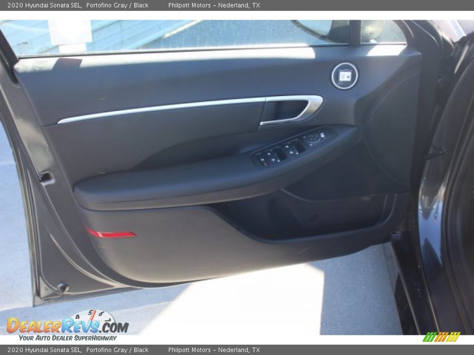 2020 Hyundai Sonata SEL Portofino Gray / Black Photo #9