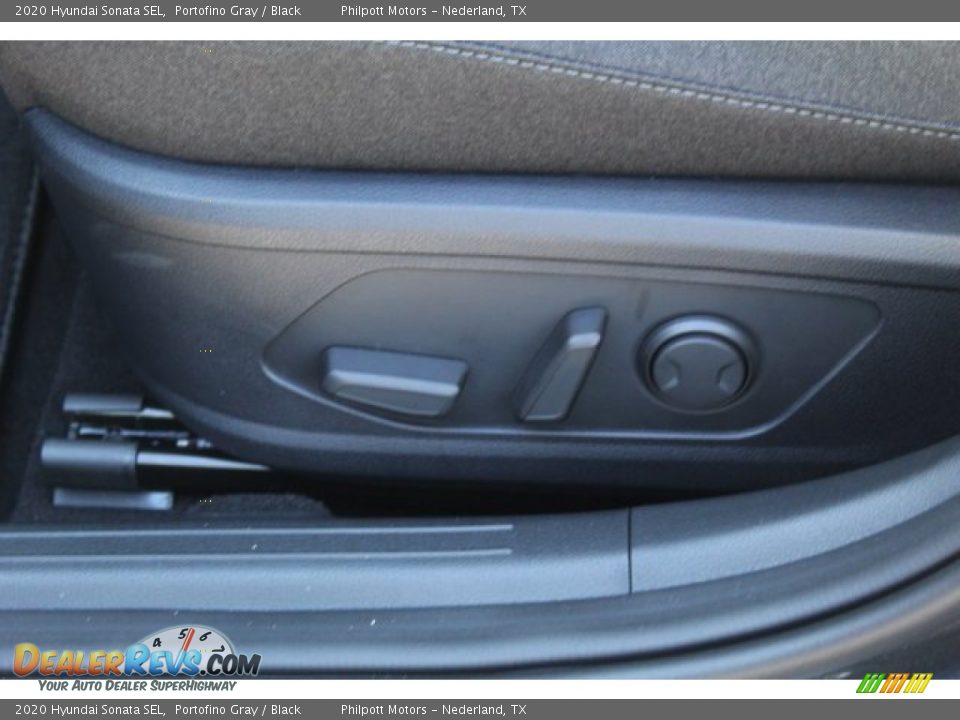 2020 Hyundai Sonata SEL Portofino Gray / Black Photo #11
