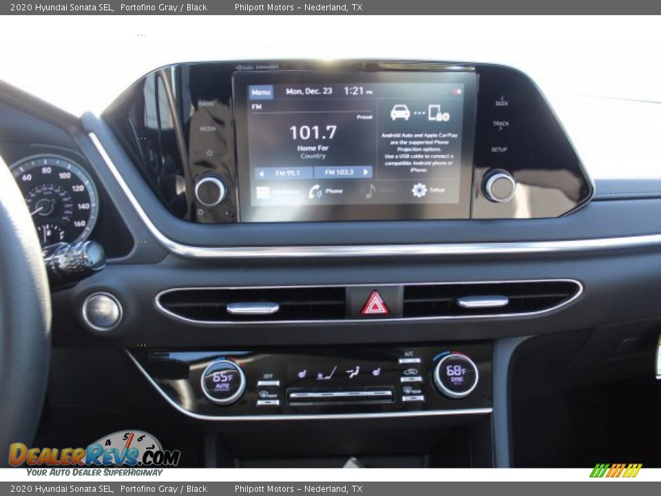 2020 Hyundai Sonata SEL Portofino Gray / Black Photo #19